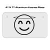 4 X 7 Aluminum License Plate  Thumbnail