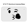 4 X 7 Aluminum License Plate  Thumbnail