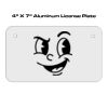 4 X 7 Aluminum License Plate  Thumbnail