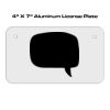 4 X 7 Aluminum License Plate  Thumbnail