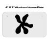 4 X 7 Aluminum License Plate  Thumbnail