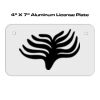4 X 7 Aluminum License Plate  Thumbnail