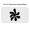 4 X 7 Aluminum License Plate  Thumbnail