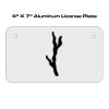 4 X 7 Aluminum License Plate  Thumbnail