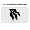 4 X 7 Aluminum License Plate  Thumbnail