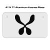 4 X 7 Aluminum License Plate  Thumbnail