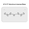4 X 7 Aluminum License Plate  Thumbnail