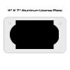 4 X 7 Aluminum License Plate  Thumbnail
