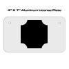 4 X 7 Aluminum License Plate  Thumbnail