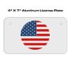 4 X 7 Aluminum License Plate  Thumbnail