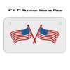 4 X 7 Aluminum License Plate  Thumbnail