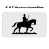 4 X 7 Aluminum License Plate  Thumbnail