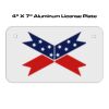 4 X 7 Aluminum License Plate  Thumbnail