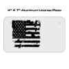 4 X 7 Aluminum License Plate  Thumbnail