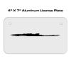 4 X 7 Aluminum License Plate  Thumbnail