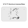4 X 7 Aluminum License Plate  Thumbnail