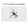 4 X 7 Aluminum License Plate  Thumbnail