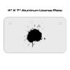 4 X 7 Aluminum License Plate  Thumbnail