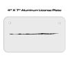 4 X 7 Aluminum License Plate  Thumbnail