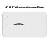4 X 7 Aluminum License Plate  Thumbnail