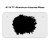 4 X 7 Aluminum License Plate  Thumbnail