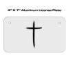 4 X 7 Aluminum License Plate  Thumbnail