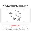 6 X 12 Full Size Aluminum License Plate for Cars and Trucks  Thumbnail