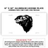 6 X 12 Full Size Aluminum License Plate for Cars and Trucks  Thumbnail