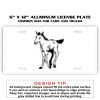 6 X 12 Full Size Aluminum License Plate for Cars and Trucks  Thumbnail
