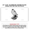 6 X 12 Full Size Aluminum License Plate for Cars and Trucks  Thumbnail