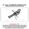 6 X 12 Full Size Aluminum License Plate for Cars and Trucks  Thumbnail