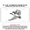 6 X 12 Full Size Aluminum License Plate for Cars and Trucks  Thumbnail