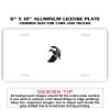 6 X 12 Full Size Aluminum License Plate for Cars and Trucks  Thumbnail