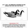 6 X 12 Full Size Aluminum License Plate for Cars and Trucks  Thumbnail