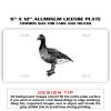 6 X 12 Full Size Aluminum License Plate for Cars and Trucks  Thumbnail