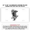 6 X 12 Full Size Aluminum License Plate for Cars and Trucks  Thumbnail