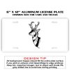 6 X 12 Full Size Aluminum License Plate for Cars and Trucks  Thumbnail