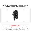 6 X 12 Full Size Aluminum License Plate for Cars and Trucks  Thumbnail