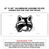 6 X 12 Full Size Aluminum License Plate for Cars and Trucks  Thumbnail