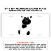 6 X 12 Full Size Aluminum License Plate for Cars and Trucks  Thumbnail