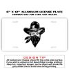 6 X 12 Full Size Aluminum License Plate for Cars and Trucks  Thumbnail