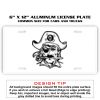 6 X 12 Full Size Aluminum License Plate for Cars and Trucks  Thumbnail