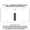 6 X 12 Full Size Aluminum License Plate for Cars and Trucks  Thumbnail