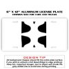 6 X 12 Full Size Aluminum License Plate for Cars and Trucks  Thumbnail