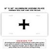 6 X 12 Full Size Aluminum License Plate for Cars and Trucks  Thumbnail