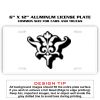6 X 12 Full Size Aluminum License Plate for Cars and Trucks  Thumbnail