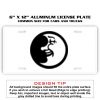 6 X 12 Full Size Aluminum License Plate for Cars and Trucks  Thumbnail