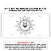 6 X 12 Full Size Aluminum License Plate for Cars and Trucks  Thumbnail