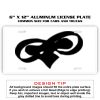 6 X 12 Full Size Aluminum License Plate for Cars and Trucks  Thumbnail