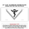 6 X 12 Full Size Aluminum License Plate for Cars and Trucks  Thumbnail